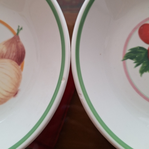 Set of 4 pasta bowls, made in Italy for Himark - Picture 6 of 9